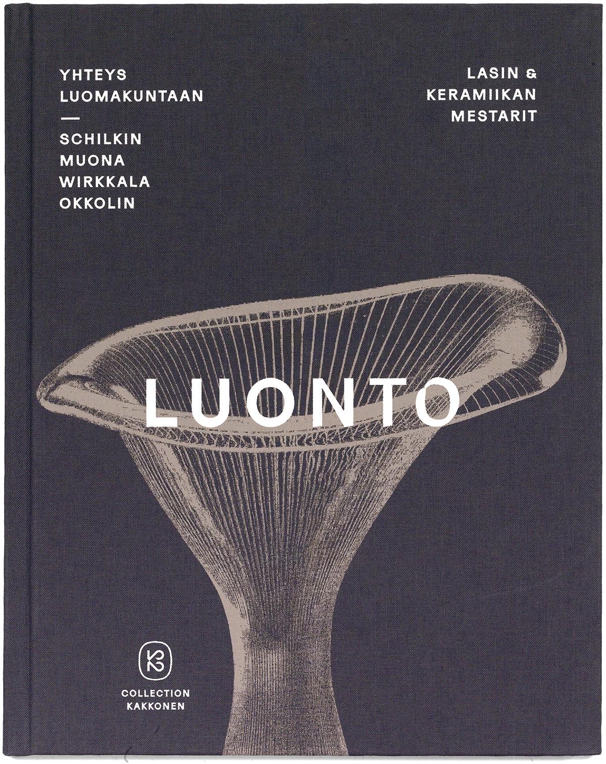 Lasin ja keramiikan mestarit − Luonto -kirjan kansi.