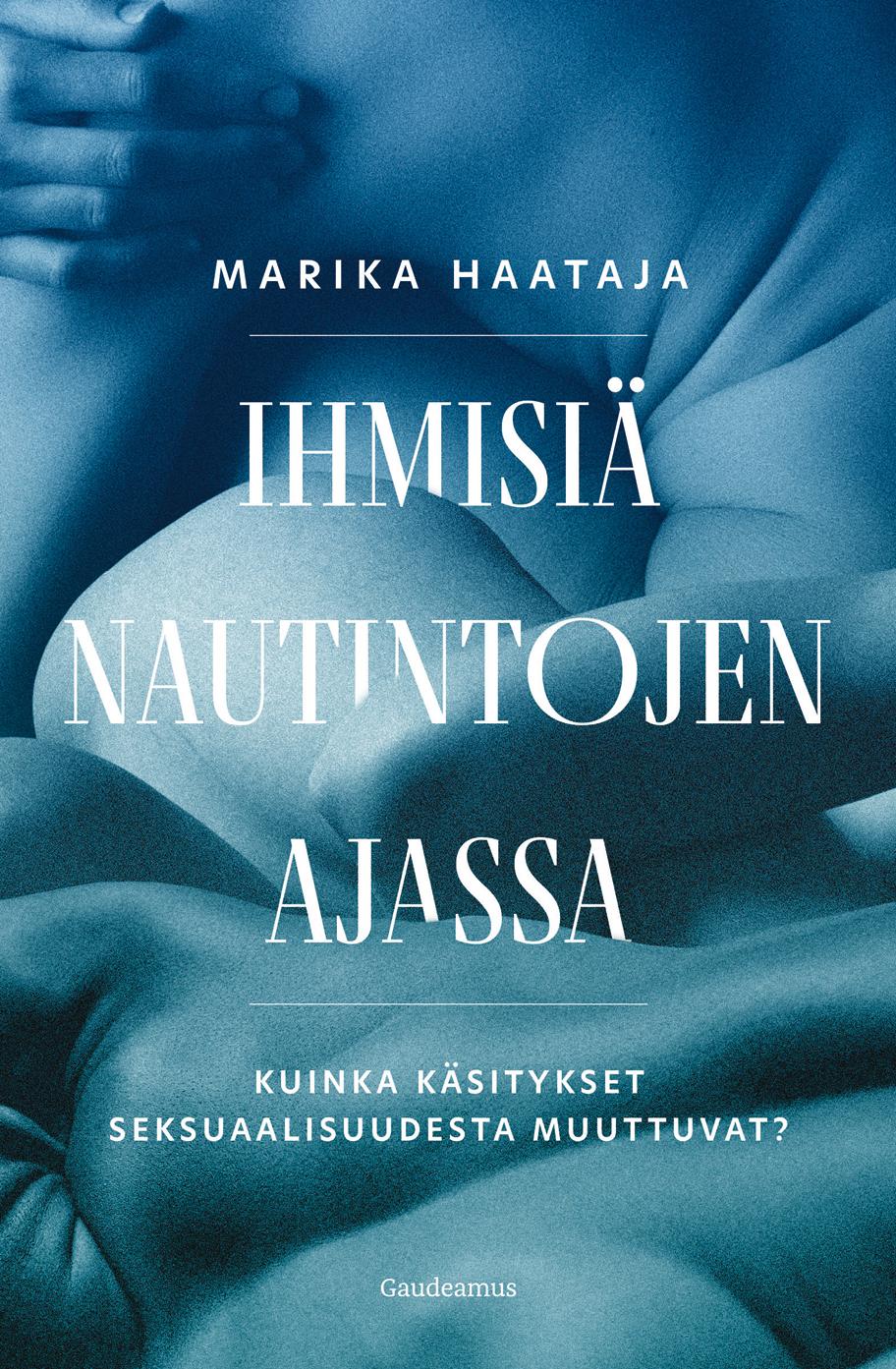 Ihmisiä nautintojen ajassa -kirjan kansi.