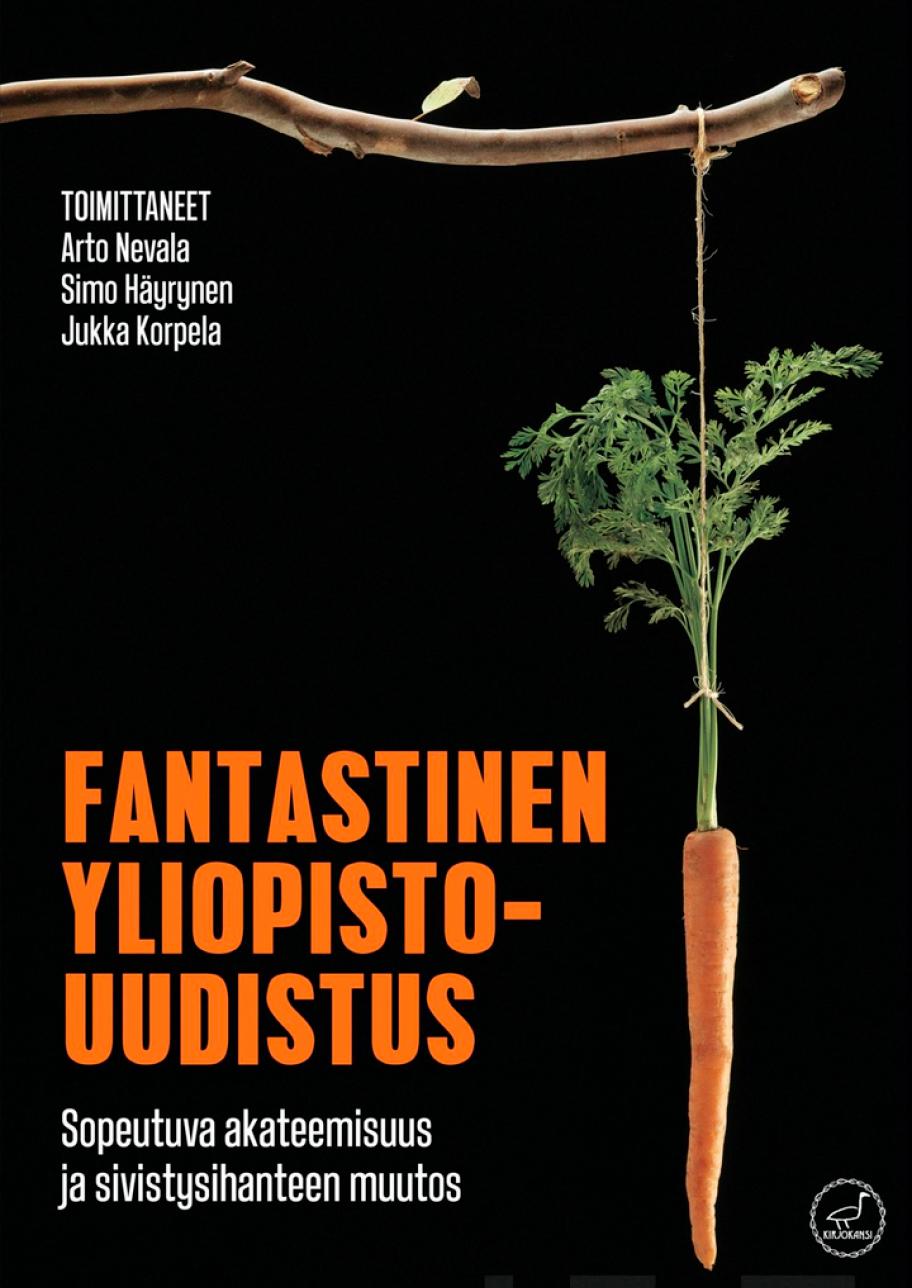 Fantastinen yliopistouudistus -kirjan kansi.